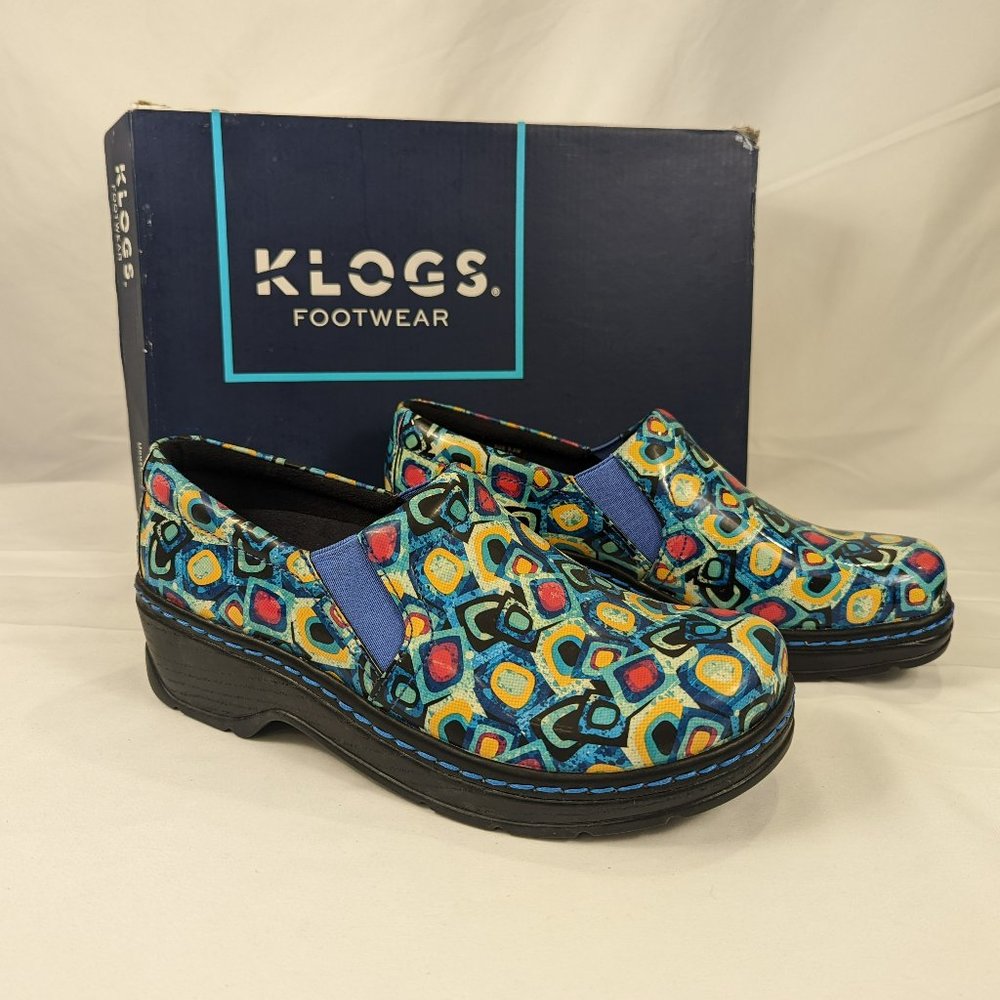 Klogs footwear Naples Cubism Patent (0436)